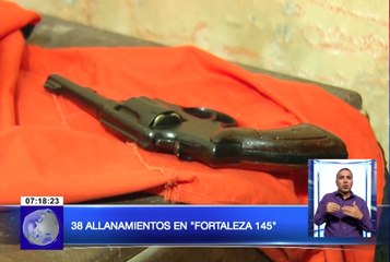 38 allanamientos en operativo “Fortaleza 145”