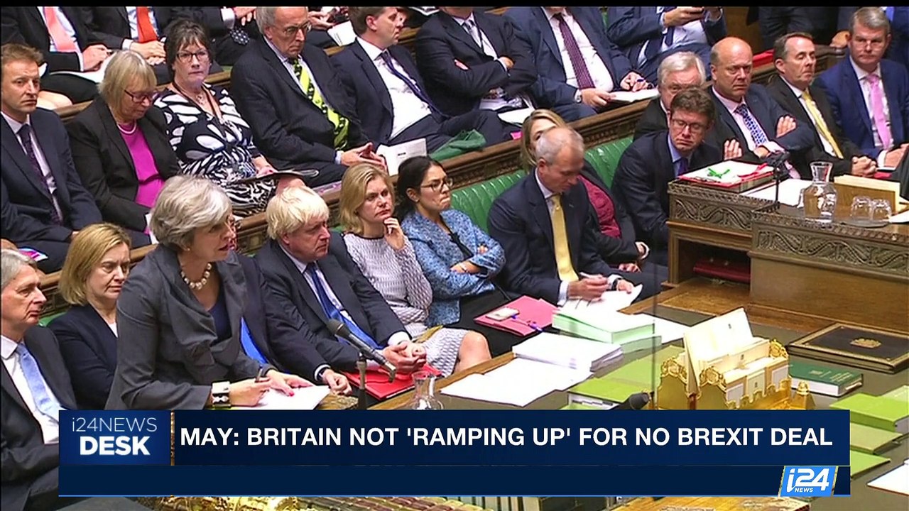 i24NEWS DESK  | May: Britain not 'ramping up' for no Brexit deal | Wednesday, October 11th 2017
