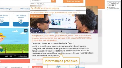 Découvrez le nouveau site internet du Cesu