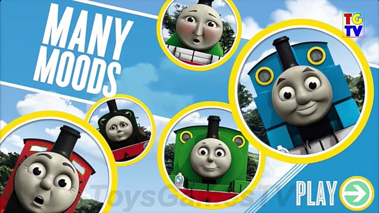 Thomas & Friends (Many Moods Game) Percy, Toby, Thomas, Emily