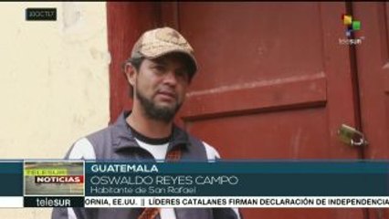 Localidad guatemalteca queda reducida a escombros por actividad minera