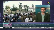 Cuba: inhuman restos de Carlos Manuel de Céspedes y Mariana Grajales