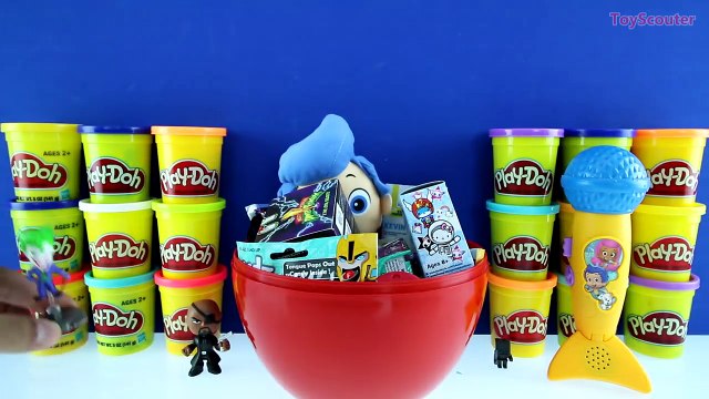 GIANT GIL Surprise Egg Play Doh - Nick Jr Bubble Guppies Toys Paw Patrol Transformers