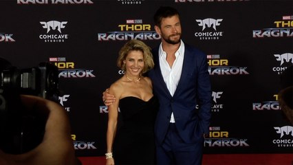 Chris Hemsworth and Elsa Pataky "Thor: Ragnarok" World Premiere Red Carpet