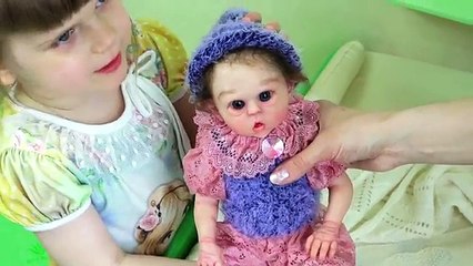 КУКЛА РЕБОРН (Reborn doll) МИНИ ЭЛЬФ! Распаковка реборна, обзор куклы реборн! Victoria Play