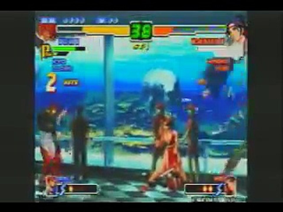 jugando kof 2000
