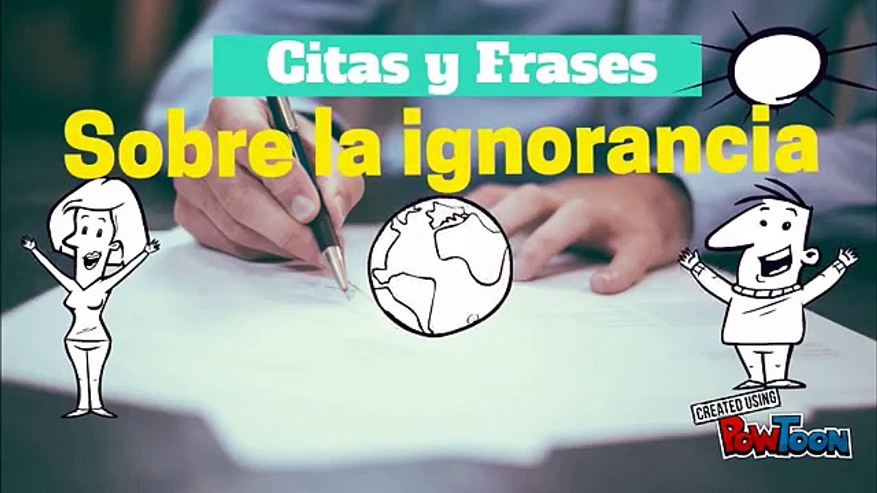 LAS CITAS Y FRASES QUE NOS ACOMPAÑAN - ALBERT EINSTEIN - SOBRE LA IGNORANCIA