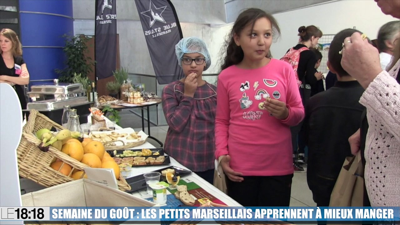 La semaine du goût permet aux jeunes marseillais de mieux manger