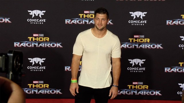 Tim Tebow Thor: Ragnarok World Premiere Red Carpet