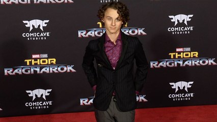 Wyatt Oleff "Thor: Ragnarok" World Premiere Red Carpet