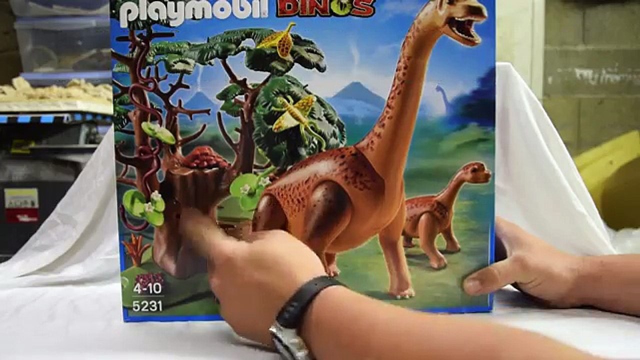 Reviews Playmobil Dinos ( Brachiosaure et son petit 5231 )