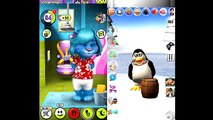 My Talking Tom Vs Sweet Little Talking Penguin || Android Gameplay HD