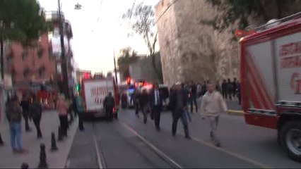 Gülhane'de Otelin Çatısında Yangın... 3