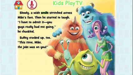 Bedtime Story for Kids - Disney MONSTERS Inc Storytime for children