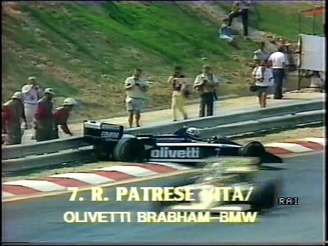 Gran Premio d'Ungheria 1986: Ritiri di Patrese e De Cesaris