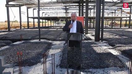 Pose de la première pierre pour Ditech, à Tarbes