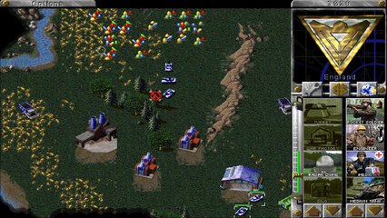 Red Alert 1 - Gameplay HD - 1v1 on USA Map