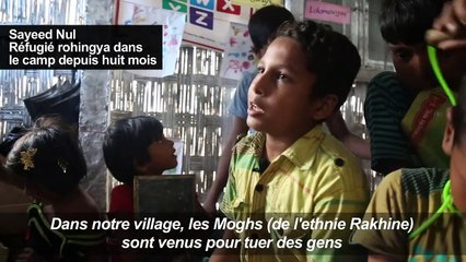 Bangladesh: pour les enfants rohingyas, l'école  "pour oublier"