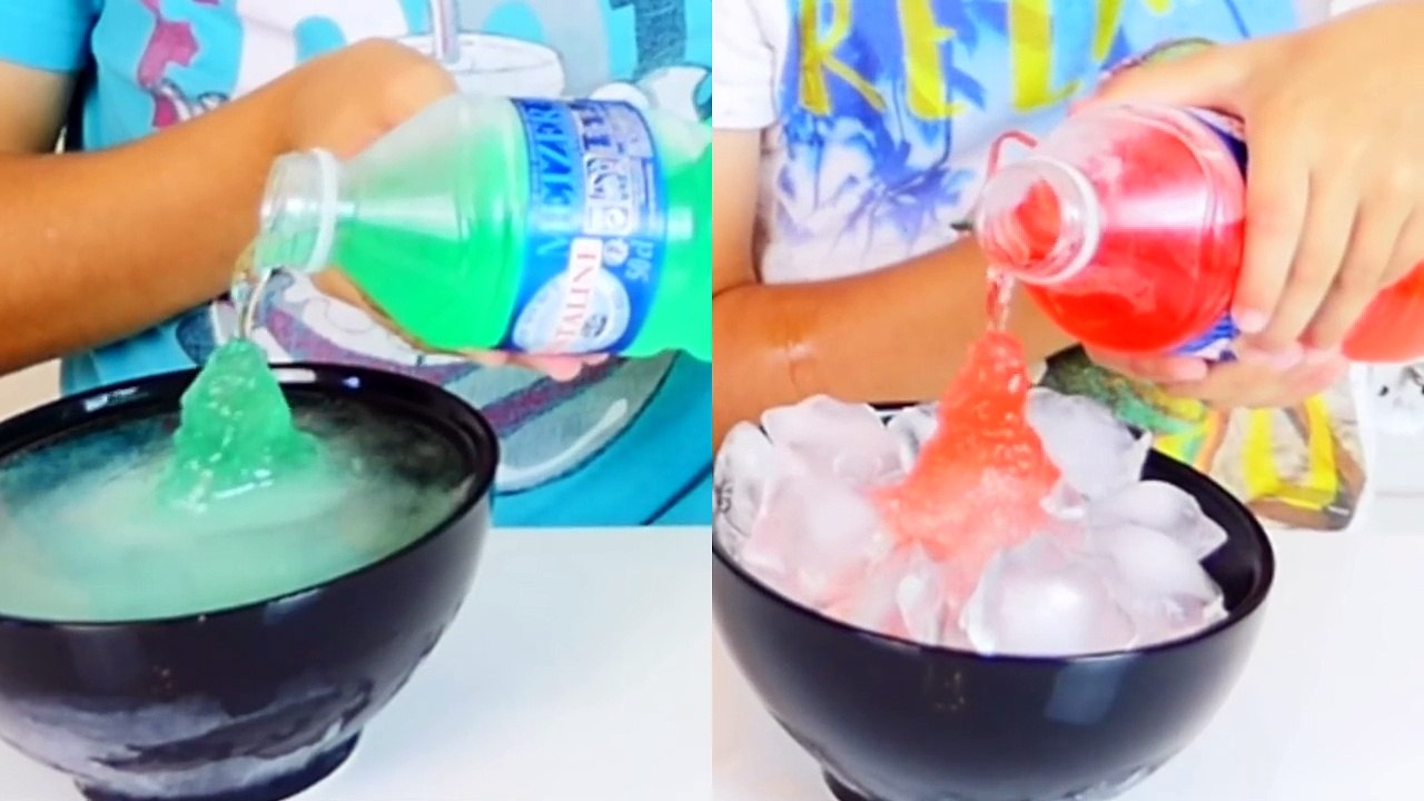 INSTANT WATER TO ICE CHALLENGE FR ! Swan et Néo relèvent le défi en COULEUR :)