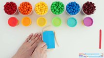 Learn Colors How To Make Rainbow Play Doh & Candy Ice Cream Popsicle RL