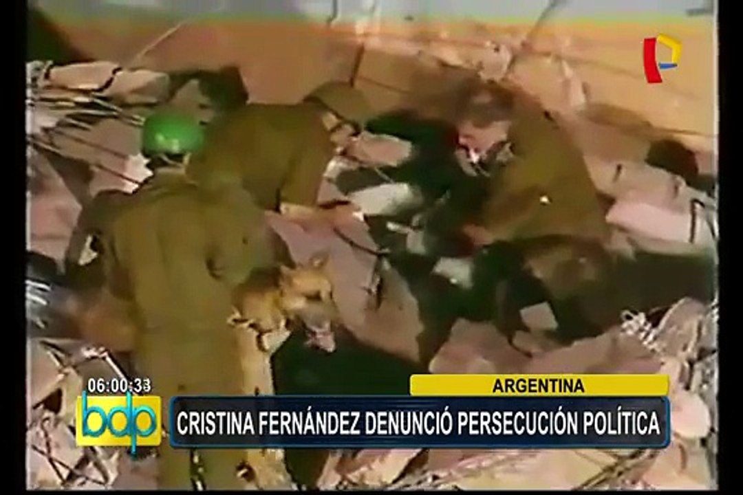 Argentina: Cristina Fernández de Kirchner denunció persecución política