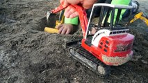 Bruder Construction Vehicles Toys for Kids - Diggers, Bulldozers, Dump Truck, Excavators, Backhoe