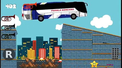 Balapan Mobil Bus Kartun - Mobil Bus Telolet - Po Pahala Kencana Game