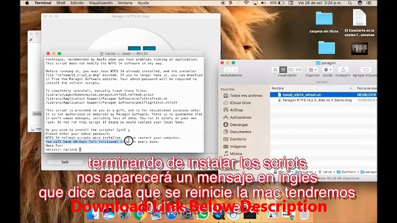 Paragon NTFS 15.0.911 + Key [MacOS X]
