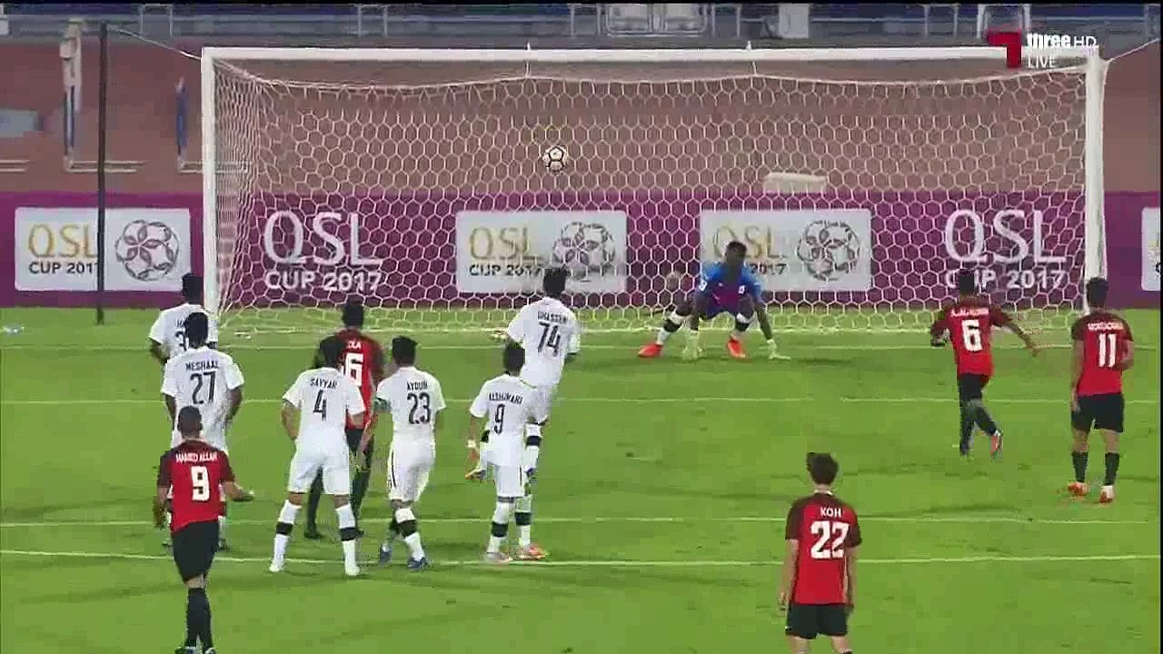 ثنائية عبد الرازق حمد الله في مرمى السد - كأس قطر