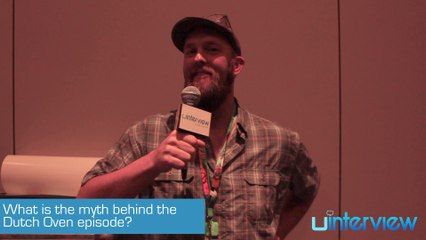 Brian Louden in 'Mythbusters' on Dutch Oven Myth