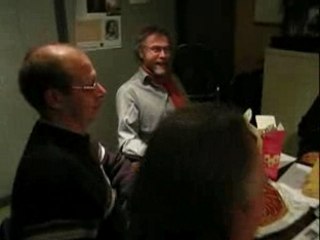 Séance de travail du groupe d'écriture