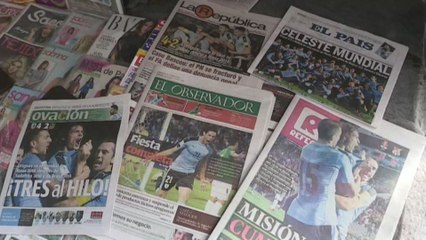 Prensa y aficionados uruguayos resaltan "histórica" clasificación a Rusia 2018
