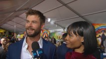 Chris Hemsworth on Miley & Liam Attending 