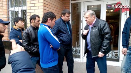 В Москве задержаны протестующие трудовые мигранты из Центральной Азии