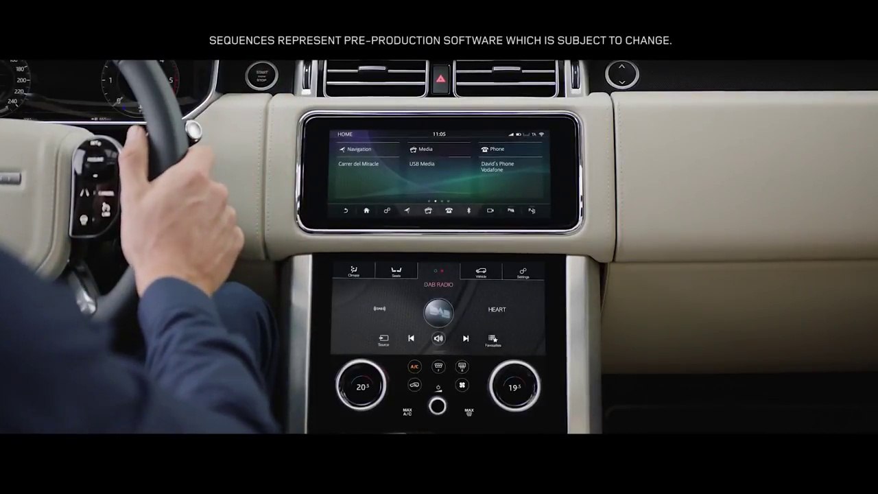 2018 New Range Rover - Integrated Technology