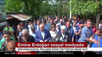 Emine Erdoğan sosyal medyada