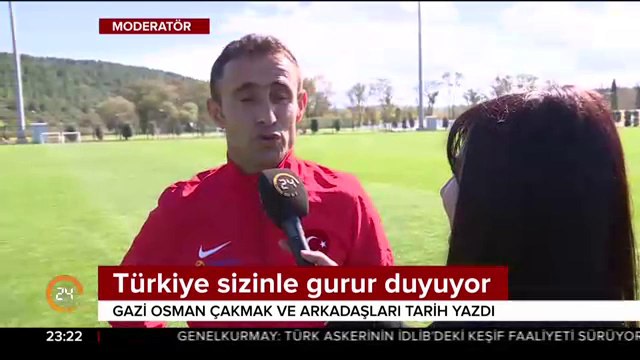 Türkiye sizinle gurur duyuyor