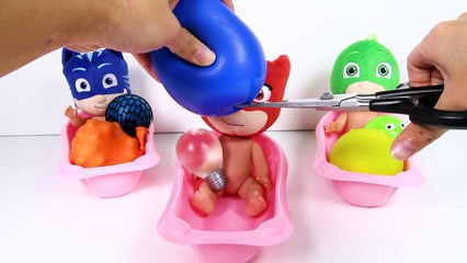 Baby Bath Time with Squishy Toys - Paw Patrol, Trolls, Frozen and Slime | Ellie Sparkles