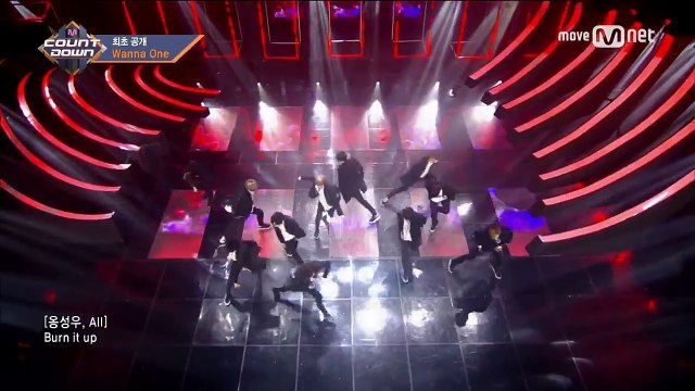Wanna One - Burn It Up Debut Stage M Countdown