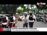 Polisi Buru Pelaku Penyerangan Kantor Kemendagri