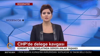 CHP'de delege kavgası