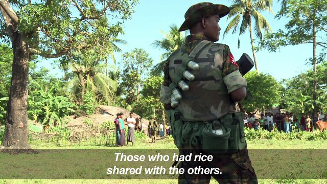 Hunger and poverty trap Rohingya trying to flee Myanmar