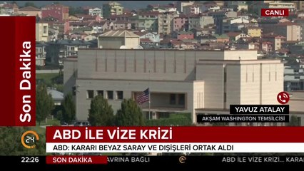 ABD ile vize krizi