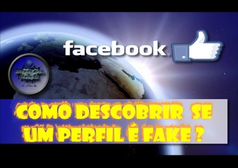 Como descobrir perfil fake no Facebook