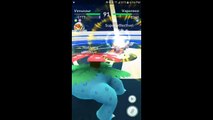 Pokémon GO Gym Battles Level 4 Gym Charizard Aerodyl Blastoise Gengar Venusaur Muk & more