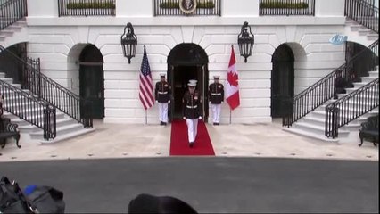 ABD Başkanı Trump, Kanada Başbakanı Trudeau ile Bir Araya Geldi