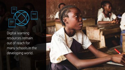 HP School Cloud Brings Digital Learning Resources to Schools Without Internet | HP