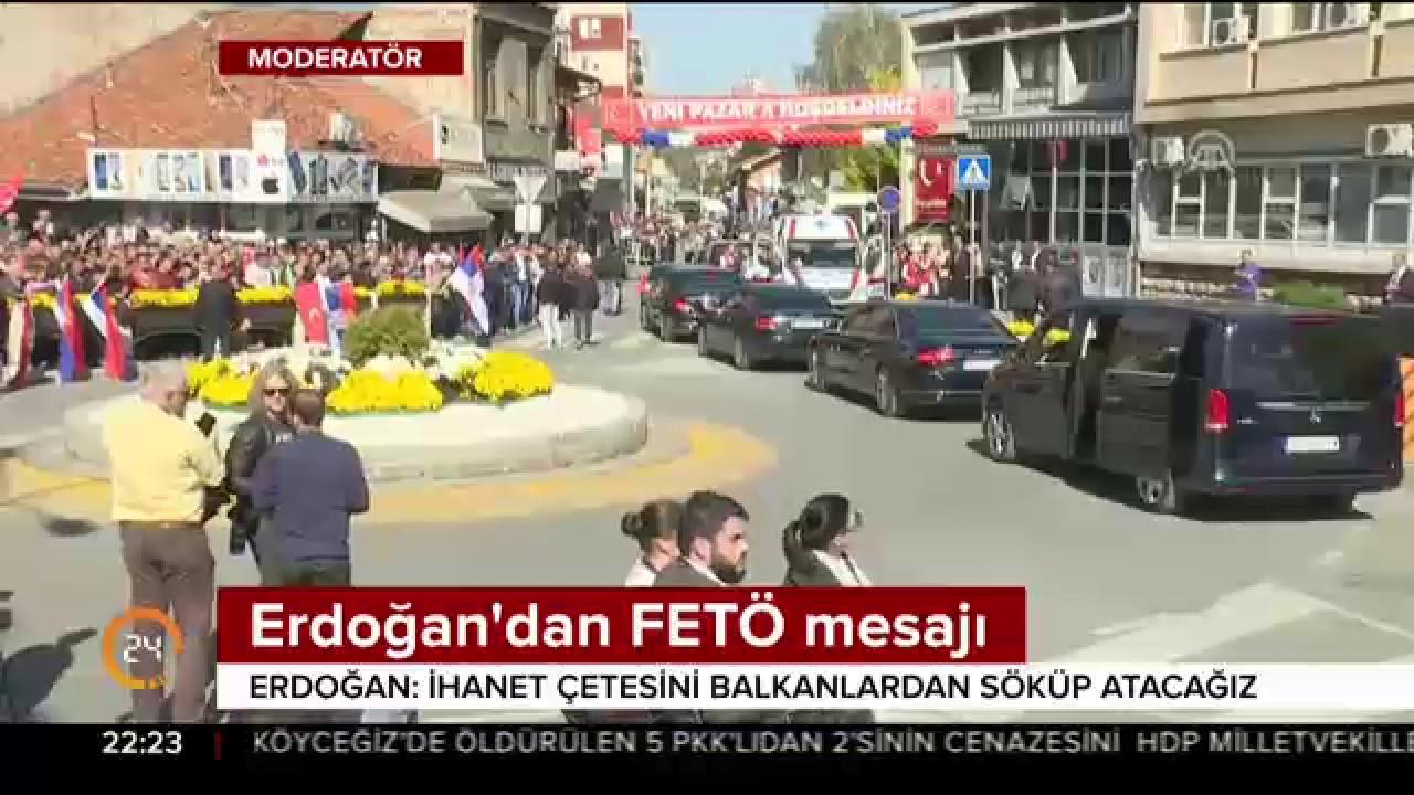 Erdoğan'ın Sırbistan temasları