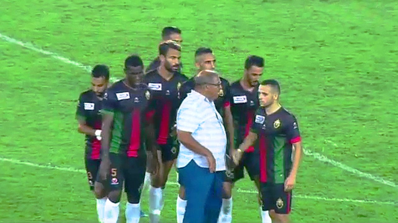 أهداف مبارة الجيش الملكي و اولمبيك خريبكة 2-0 ربع نهائي كأس العرش ذهاب 11-10-2017