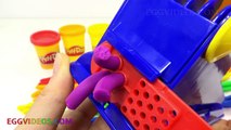Play Doh Rainbow Fun & Creative for Kids Learn Colors Finger Family Nursery Rhymes Disney Princess